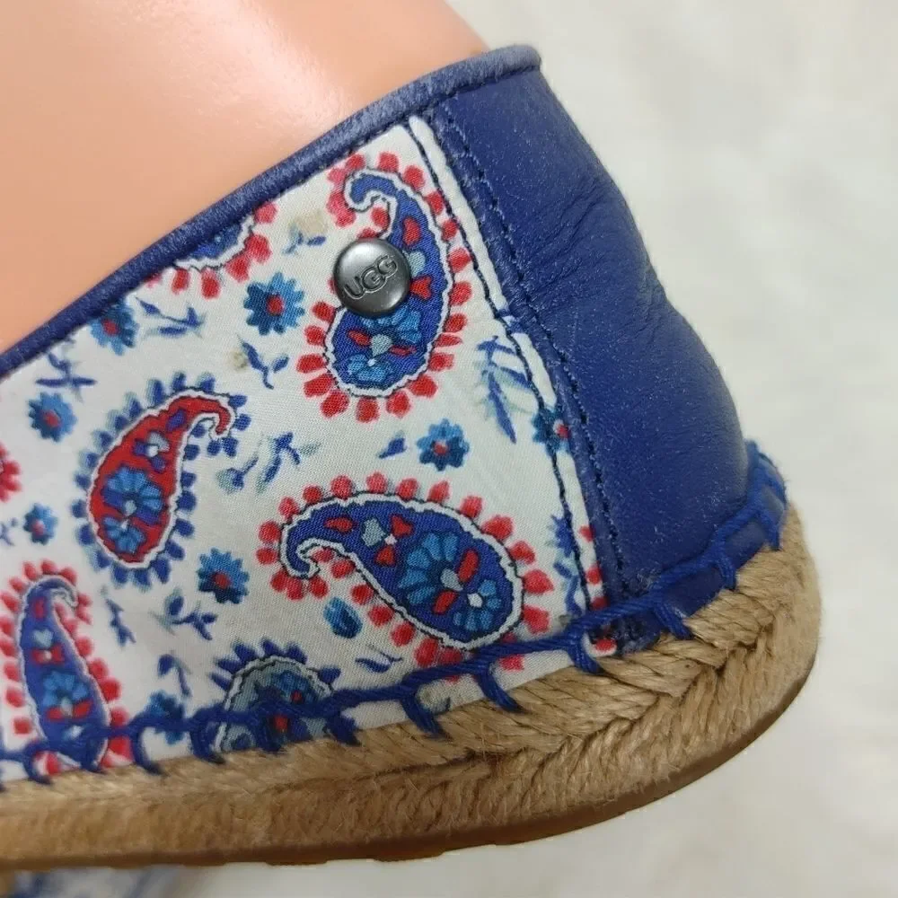 UGG Australia Sandrinne Liberty Racing Stripe Blue